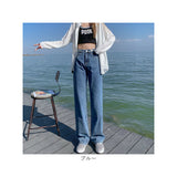 デニムパンツ レディース 通販 ワイド ワイドパンツ ボトムス パンツ ズボン デニム ジーンズ ハイウエスト かわいい おしゃれ 大人 カジュアル ストレート 調整可能 シンプル 春 夏 秋