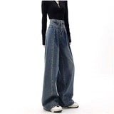 ワイドパンツ デニム レディース 通販 デニムパンツ パンツ ジーンズ ワイド ボトムス ズボン ジーパン ゆったり ワイドデニム オシャレ おしゃれ かわいい 可愛い タック ダンス
