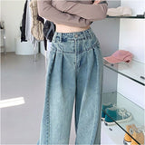 ワイドパンツ デニム レディース 通販 デニムパンツ パンツ ジーンズ ワイド ボトムス ズボン ジーパン ゆったり ワイドデニム オシャレ おしゃれ かわいい 可愛い タック ダンス