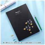 楽譜ファイル A4 通販 楽譜 楽譜入れ 書き込み 書き込める 譜面ファイルル リングタイプ リングファイル スコアファイル ４面 譜面 ピアノ 発表会 吹奏楽 反射しにくい 取り出しやすい