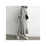 パーカー ワンピース レディース 通販 ワンピ マキシワンピース マキシ ロングワンピース ロング丈 マーメイド 長袖 ロング あったか ゆったり フード 秋 冬 きれいめ 暖かい マタニティ