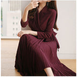 ワンピース レディース プリーツ きれいめ 通販 プリーツワンピース プリーツスカート ワンピ クロスボーダードレス フォーマル 長袖 ロング丈 ロング マキシ丈 薄手 クロスボーダー 上品