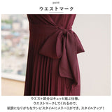 ワンピース レディース プリーツ きれいめ 通販 プリーツワンピース プリーツスカート ワンピ クロスボーダードレス フォーマル 長袖 ロング丈 ロング マキシ丈 薄手 クロスボーダー 上品