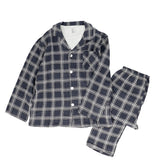 パジャマ 長袖 メンズ 通販 ルームウェア 上下 上下セット 部屋着 ナイトウェア 長ズボン ズボン シャツ 前開き 寝巻き 寝間着 コットン 綿 ガーゼ 襟