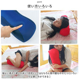足枕 通販 足まくら フットピロー 枕 クッション 足用 フット 足 足置き フットレスト ふくらはぎ 足の疲れ リラックス むくみ ビーズ 柔らかい 山型 波型 フットケア 疲労 脚 腰 産前
