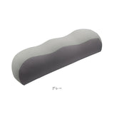 足枕 通販 足まくら フットピロー 枕 クッション 足用 フット 足 足置き フットレスト ふくらはぎ 足の疲れ リラックス むくみ ビーズ 柔らかい 山型 波型 フットケア 疲労 脚 腰 産前