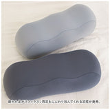 足枕 通販 足まくら 枕 クッション 足用 フット 足 フットピロー 足置き フットレスト リラックス むくみ ふくらはぎ 足の疲れ ビーズ 柔らかい 山型 波型 フットケア 疲労 脚 腰 産前