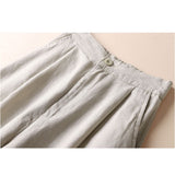 ワイドパンツ レディース きれいめ 通販 パンツ ズボン クロップドパンツ ロング丈 ロングパンツ ボトムス 長ズボン 7分丈 薄手 春 夏 おしゃれ 上品 コットン リネン 綿 麻 ウエストゴム