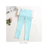 子供服 男の子 ズボン 通販 長ズボン ロングパンツ スキニーパンツ ストレッチパンツ ストレート 10分丈 パンツ ボトムス 子ども子ども キッズ 女の子 伸縮性 通園 通学 保育園 小学生