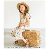 セットアップ キッズ 通販 上下セット ノースリーブ ブラウス 七分丈 パンツ ガールズ 子供服 女の子 総柄 ナチュラル 普段着 お出かけ 夏 春 ゆったり 幼稚園 保育園 かわいい おしゃれ