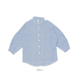 ブラウス 長袖 レディース 通販 シャツ シャツブラウス レディースシャツ 襟 ゆったり 体型カバー ポリエステル 前開き 大きいサイズ カジュアル シンプル チェック柄 通勤 通学 トップス