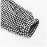 ブラウス 長袖 レディース 通販 シャツ シャツブラウス レディースシャツ 襟 ゆったり 体型カバー ポリエステル 前開き 大きいサイズ カジュアル シンプル チェック柄 通勤 通学 トップス