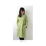 チュニック ブラウス 通販 ロングシャツ 7分袖 チュニックワンピース シャツワンピース トップス ロングワンピ シャツ ワンピース シャツワンピ シンプル 無地 スタンドカラー ボタン
