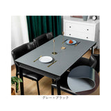 テーブルマット クロス PU 通販 テーブルクロス 撥水 食卓マット ダイニングテーブルマット はっ水 デスクマット 両面使える 食卓 テーブル ダイニング キッチン 台所 汚れ防止 きず キズ