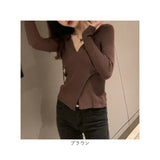 セーターレディース 通販 長袖 ニットセーター ニット カシュクール トップス Ｖネック カットソー ニットソー 女性 大人 上品 シンプル タイト 無地 カジュアル かわいい オシャレ