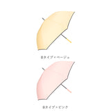 雨傘 レディース 長傘 おしゃれ 通販 ジャンプ傘 傘 かさ カサ はっ水 撥水 ワンタッチ 60cm 丈夫 耐久性 シンプル 無地 スリム グラスファイバー骨 8本骨 通勤 通学 雨 梅雨 上品