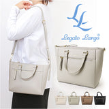 Legato Largo レガートラルゴ トートバッグ LY-V0361 通販 トートバック トート バッグ レディース フェイクレザー 通勤 ビジネス おしゃれ シンプル きれいめ 上品 ブランド