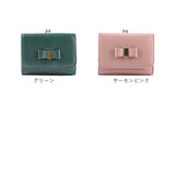 LIZDAYS リズデイズ 財布 lz-0917r 通販 三つ折り財布 がま口 レディース 折財布 ミニ財布 サイフ さいふ PUレザー フェイクレザー 小さい財布 ミニウォレット おしゃれ 可愛い かわいい
