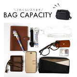 LIZDAYS リズデイズ ショルダーバッグ ポケット たくさん 通販 ショルダーバック ショルダー 肩掛け 斜め掛け ななめがけ ナイロン 軽量 多収納 大容量 撥水 はっ水 レディース 無地