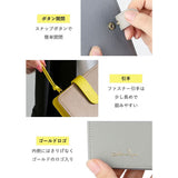 LIZDAYS 二つ折り財布 通販 リズデイズ ウォレット コンパクト お財布 小銭入れ バイカラー 使いやすい レディース カード入れ カードケース コインケース レザー 牛革 おしゃれ シンプル
