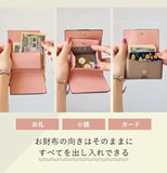 LIZDAYS ミニ財布 通販 リズデイズ コンパクト お財布 小銭入れ ミニウォレット 小さい 小さめ 薄い 三つ折り レディース カード入れ カードケース コインケース レザー 本革 おしゃれ