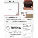 lizdays リズデイズ 長財布 通販 お財布 長サイフ 財布 コインケース 小さい コインスルー 小銭入れ ロングウォレット カード入れ 大容量 多収納 スキミング防止 レザー 本革 仕分け
