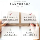 lizdays リズデイズ 長財布 通販 お財布 長サイフ 財布 コインケース 小さい コインスルー 小銭入れ ロングウォレット カード入れ 大容量 多収納 スキミング防止 レザー 本革 仕分け