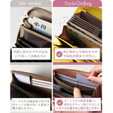 lizdays リズデイズ 長財布 通販 お財布 長サイフ 財布 コインケース 小さい コインスルー 小銭入れ ロングウォレット カード入れ 大容量 多収納 スキミング防止 レザー 本革 仕分け