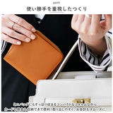 LIZDAYS リズデイズ 二つ折り財布 通販 lz66107 レザーウオレット 折りたたみ財布 財布 サイフ スキミング防止 カード収納 じゃばらポケット コンパクト ボックス型 小銭入れ