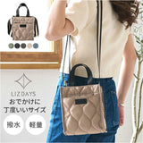 LIZDAYS ショルダーバッグ 通販 ミニショルダー リズデイズ レディース 斜めがけ バッグ バック 鞄 かばん カバン ミニトート ミニバッグ 斜め掛け ななめがけ スクエアバッグ 軽量