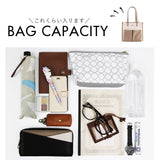 lizdays リズデイズ PU キャンバス トートバッグ 大容量 通販 トートバック トート 手提げ 手提げバッグ 帆布 異素材 仕切り 自立 ポケット 軽い 軽量 きれいめ ナチュラル モダン