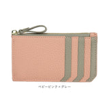 Melody メロディー カードケース レザー 12814 通販 カード入れ コイン入れ 小銭入れ コインケース お財布 財布 さいふ サイフ 牛革 ファスナーポケット カード ポケット 薄い シンプル