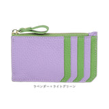 Melody メロディー カードケース レザー 12814 通販 カード入れ コイン入れ 小銭入れ コインケース お財布 財布 さいふ サイフ 牛革 ファスナーポケット カード ポケット 薄い シンプル