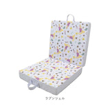 フロアクッション かわいい 通販 クッション 座布団 クッションチェア ごろ寝クッション お昼寝クッション 長座布団 持ち運び 折り畳み 持ち手つき 座椅子 おしゃれ くつろぎクッション