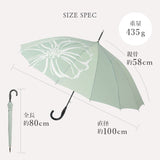 傘 レディース 晴雨兼用 通販 mabu 16本 晴雨兼用傘 長傘 ジャンプ傘 58cm 雨傘 日傘 ワンタッチ日傘 ワンタッチ傘 UVカット 紫外線防止 軽量 16本骨 婦人傘