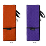 傘ケース マイクロファイバー 通販 おしゃれ 大きめ メンズ レディース ブランド mabu マブ ポケット付き ダブルファスナー 和柄 江戸 墨 菊繋ぎ 紅 七宝 銀 矢羽根 草 矢来 紺 八角籠目