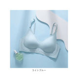 ブラジャー 通販 ノンワイヤーブラ ナイトブラ インナー 下着 肌着 ランジェリー シームレス ブラ ワイヤレスブラ 2枚セット セット 夏 涼しい 薄手 軽量 通気性 メッシュ 柔らかい