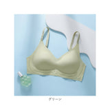 ブラジャー 通販 ノンワイヤーブラ ナイトブラ インナー 下着 肌着 ランジェリー シームレス ブラ ワイヤレスブラ 2枚セット セット 夏 涼しい 薄手 軽量 通気性 メッシュ 柔らかい