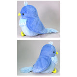 ぬいぐるみ 動く 鳥 通販 しゃべる 人形 モノマネ おしゃべり まねまね まねまねシリーズ ペット 動物 幸せの青い鳥 リアル 子供 子ども こども キッズ おもちゃ 玩具 グッズ