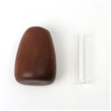 SASAKI ササキ 一輪挿し 木 通販 花瓶 花器 木製 小さい 小さめ フラワーベース デザイン リビング 玄関 寝室 インテリア 旭川クラフト Mango vase マンゴーベース おしゃれ