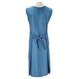 エプロン おしゃれ 通販 前掛け ワークエプロン カフェエプロン 作業エプロン レディース 女性 大人 ポリエステル 油跳ね防止 シワになりにくい ルームウェア 乾きやすい 料理 家事