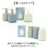 shesay ソープディスペンサー 通販 詰め替えボトル 詰め替え ボトル 詰め替え容器 泡ポンプ ポンプ 泡 液体 北欧 注ぎやすい 泡タイプ 液体タイプ ハンドソープ マット シンプル 無地