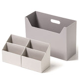 like-it ライクイット 収納 通販 ファイルボックス ファイルケース 収納ケース マガジンボックス A4 事務用品 掃除用品 ストック 持ち運びができる収納ボックス