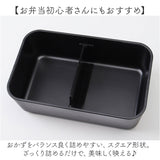 ランチボックス 1段 通販 日本製 お弁当箱 弁当箱 レンジ対応 容量600ml 食洗機対応 スクエア 長方形 仕切り付き 一段ランチボックス コンパクト シンプル おしゃれ かわいい 女子 大人