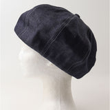 ベレー帽 メンズ 通販 日本製 帽子 ベレー 立体ベレー ボリュームパネルベレー帽 デニム 岡山デニム 岡山産 ミスターカバー mr.cover 8パネル 12オンス 12onz ボリューム リジットデニム