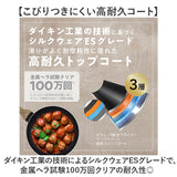 フライパンマーブルコート 24cm 通販 軽量 浅め 浅型 IH ih 兼用 一人 １人 ガスコンロ ガス火 直火 アルミ製 シルクウェア 軽い 熱伝導 一人暮らし 一人用 朝食 こびりつきにくい