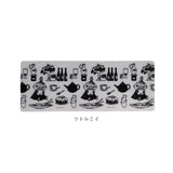 キッチンマット 透明 キャラクター 通販 透明キッチンマット キッチン マット キッチン用マット クリアキッチンマット キッチンラグマット 台所マット クリア 台所 キッチン用品