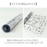 キッチンマット 透明 キャラクター 通販 透明キッチンマット キッチン マット キッチン用マット クリアキッチンマット キッチンラグマット 台所マット クリア 台所 キッチン用品