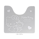 トイレマット 透明 キャラクター 通販 透明トイレマット トイレ マット トイレ用マット クリアトイレマット トイレタリーマット クリア トイレ用 トイレ用品 かわいい 可愛い 拭ける