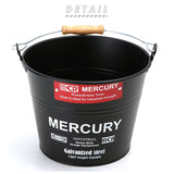 マーキュリー バケツ 通販 ブリキバケツ スモール 雑貨 おしゃれ MERCURY 小さめ ブリキ スチール ガーデニング 花壇 植木鉢 鉢植え 鉢カバー ガレージ カー用品 ゴミ箱 掃除用品